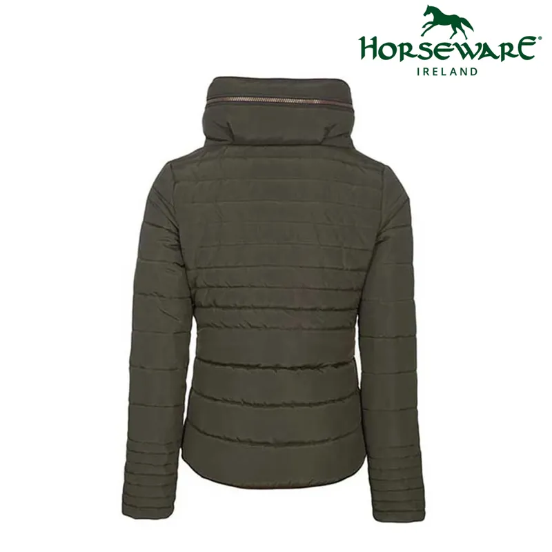 Horseware Maya Ladies Padded Jacket - Forest Green-1